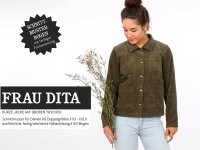 Schnittreif Frau Dita Jacke mit Knöpfen