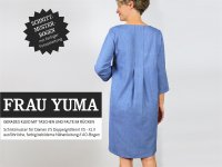 Schnittreif Frau Yuma Kleid mit Rückenfalte
