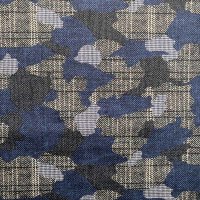 French Terry Camouflage blau Jette