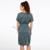 Studio Schnittreif Frau Vikki Vicky lockeres Kleid mit V-Ausschnitt
