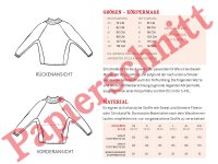 Studio Schnittreif Frau Betti Fledermaus Pullover Raglan Damen