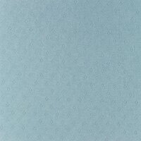 Jersey Lochmuster Ajour Babyblau jeansblau