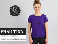 Schnittreif Frau Tina Basicshirt mit kurzen Ärmeln Damen