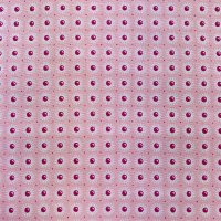 Baumwollgewebe Punktblume rosa