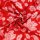 Viskose Leinen Gewebe rot Blumenranken
