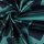 Baumwolle Satin dunkelblau grünes abstraktes Muster