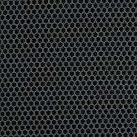 3D Netzstoff  Mesh grau schwarz