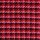 Manteltweed Hahnentritt Pink Rot Schwarz