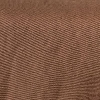 Twill Leinen Baumwolle rostrot mokka bronze