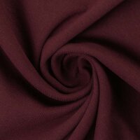 French Terry Maike dunkelrot weinrot  bordeaux 938