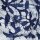 Viskosegewebe Batik blau weiß