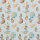 Waffeljersey MAJA Tiere Weltraum Mint