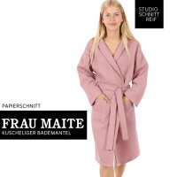 Studio Schnittreif Frau MAITE Bademantel