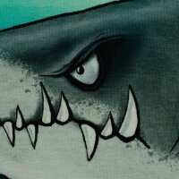French Terry Panel Haie  Shark Tank by Thorsten Berger...