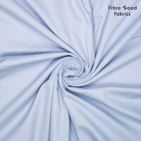 Baumwollgewebe Twill Köper Stretch hellblau Fibremood Kollektion