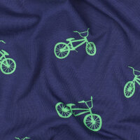 Jersey dunkelblau Fahrräder