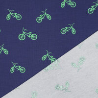 Jersey dunkelblau Fahrräder