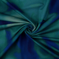 French Terry Petrol Batik
