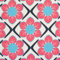 Canvas Retroblume pink ROCHA