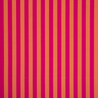Canvas Streifen orange fuchsia