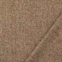 Manteltweed Fischgrat braun