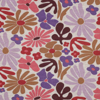 Sweat Blumen abstrakt flieder lila