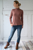 Merinostrick jeans-mint