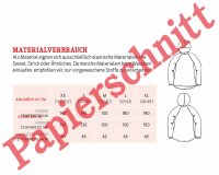 Schnittreif Frau TONI Damen Raglan Hoodie